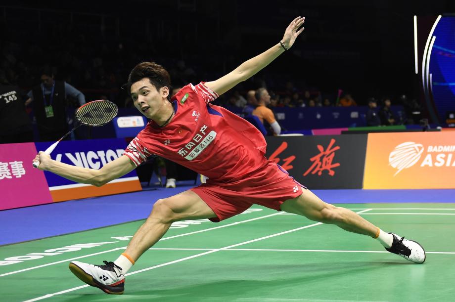 [图]亚洲羽毛球团体锦标赛男团小组赛：中国3-2泰国